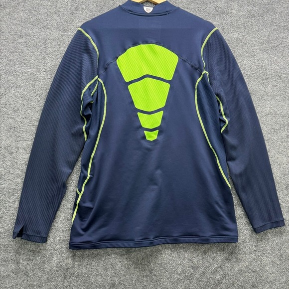 Nike Seattle Seahawks Shirt Men's L Long Sleeve Dri-FIT NFL Training Top - Picture 6 of 16